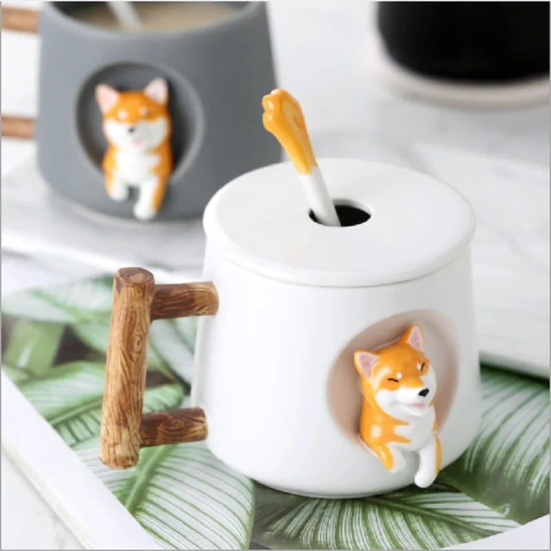 Shiba Inu Lover’s Coffee Mug – Perfect for Tea & Gifting!