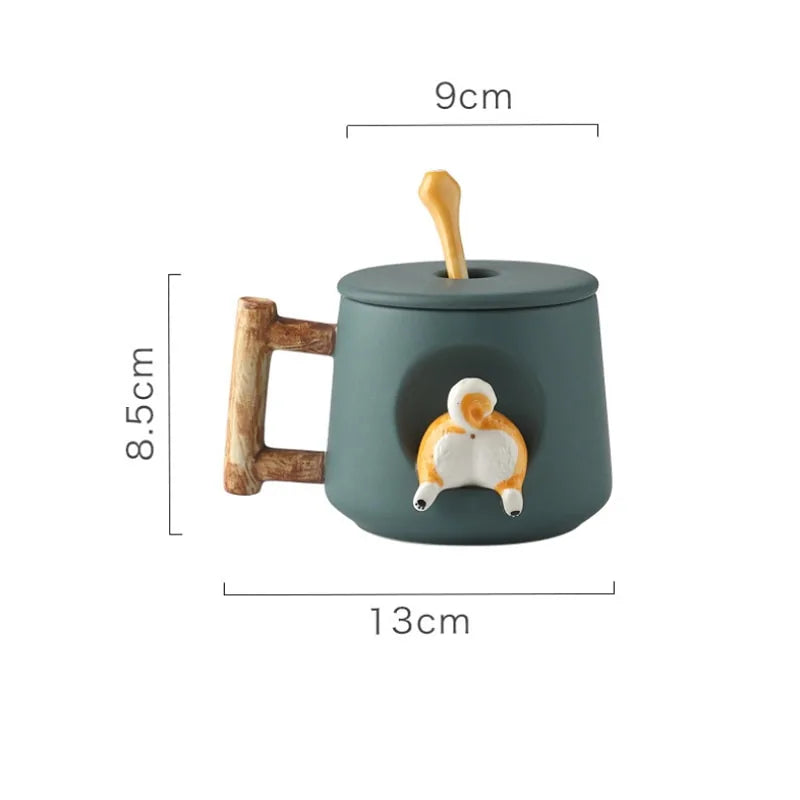 Shiba Inu Lover’s Coffee Mug – Perfect for Tea & Gifting!