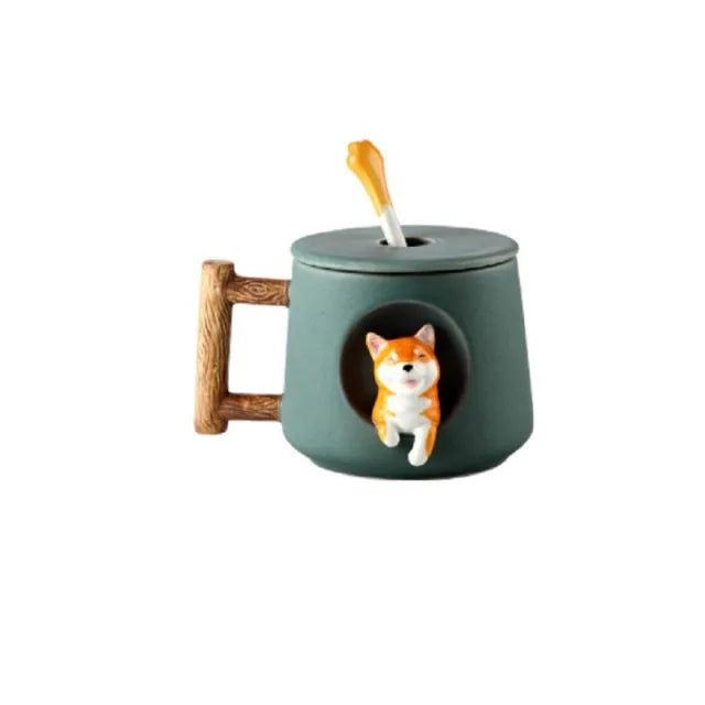Shiba Inu Lover’s Coffee Mug – Perfect for Tea & Gifting!