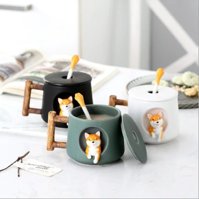 Shiba Inu Lover’s Coffee Mug – Perfect for Tea & Gifting!
