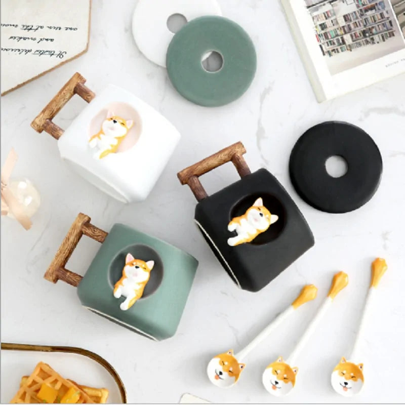 Shiba Inu Lover’s Coffee Mug – Perfect for Tea & Gifting!