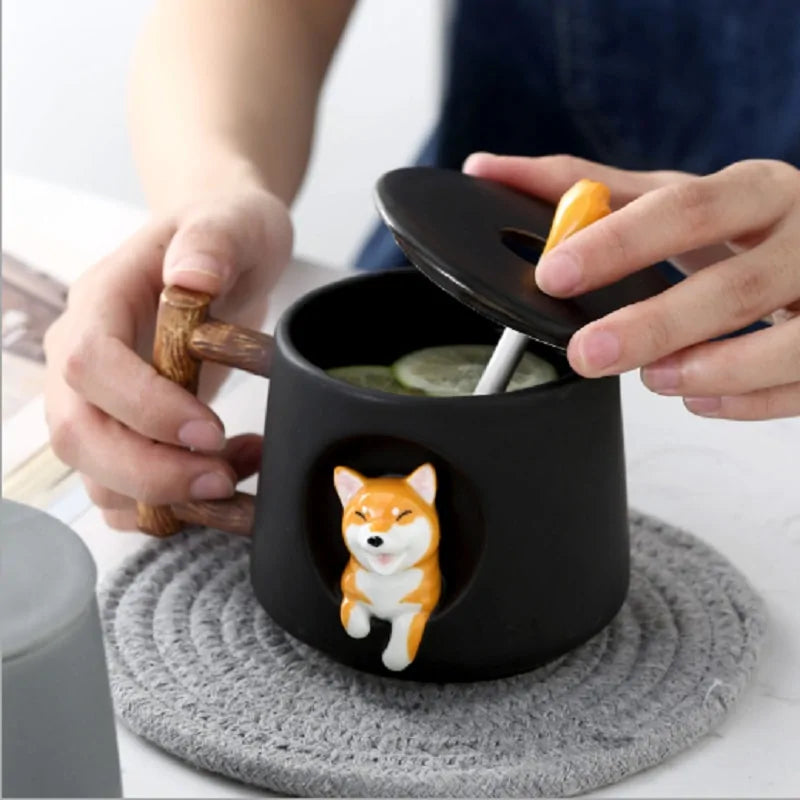 Shiba Inu Lover’s Coffee Mug – Perfect for Tea & Gifting!